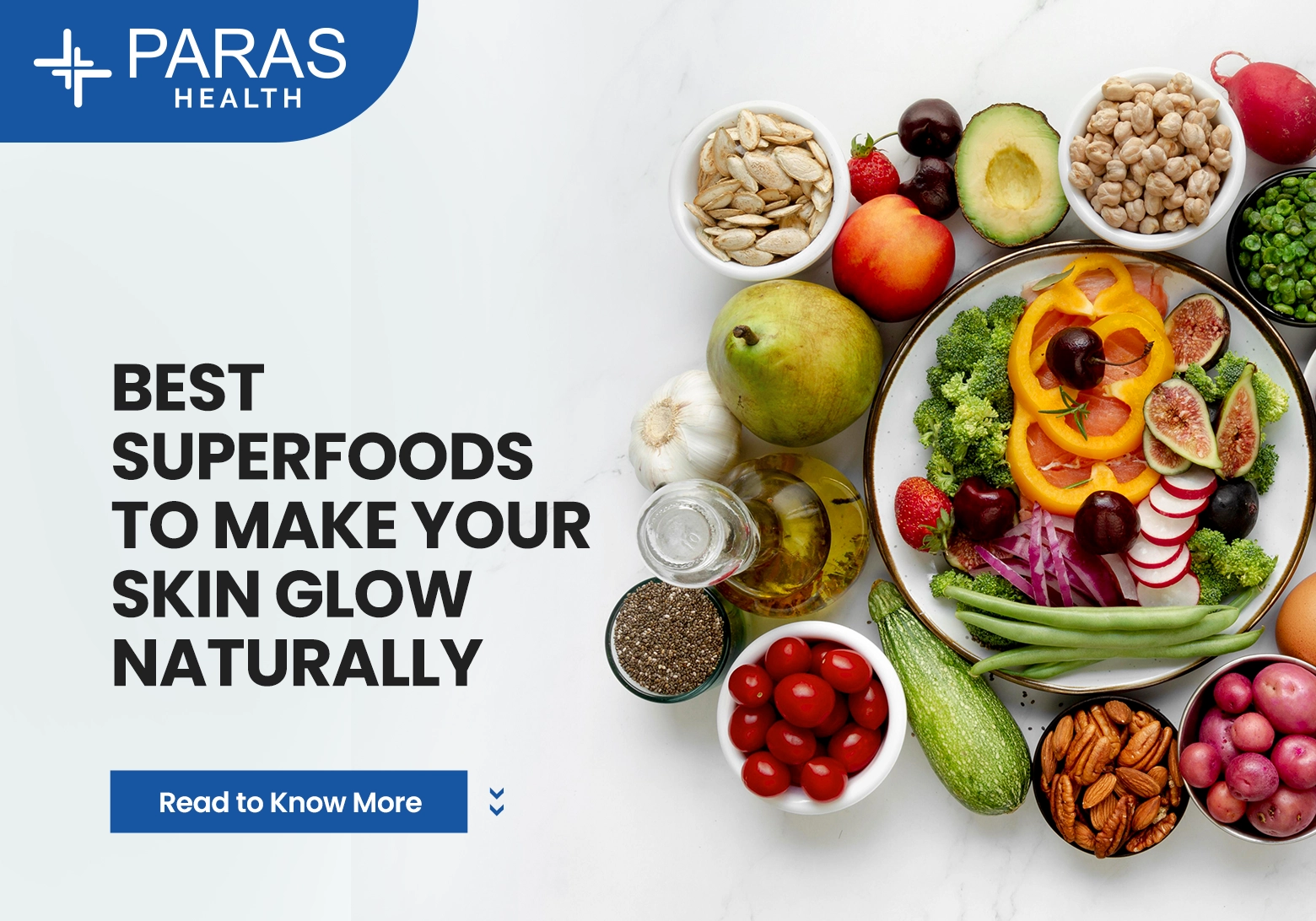 15 Natural Superfoods for Bright & Glowing Skin